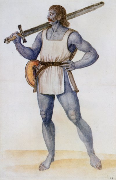 Ancient British Man by John White